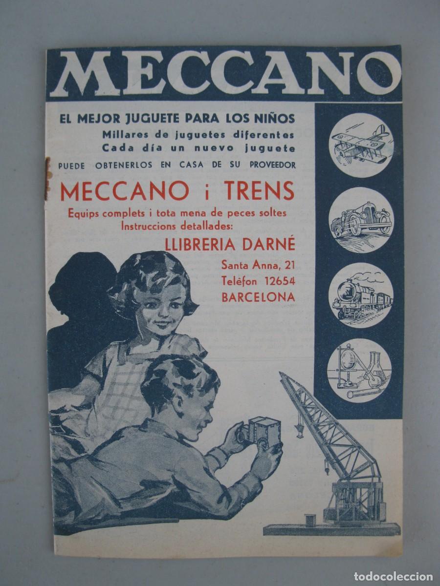 Juegos construcci&oacute;n - Meccano: ANTIGUO CAT&Aacute;LOGO DE MECCANO. - Foto 1