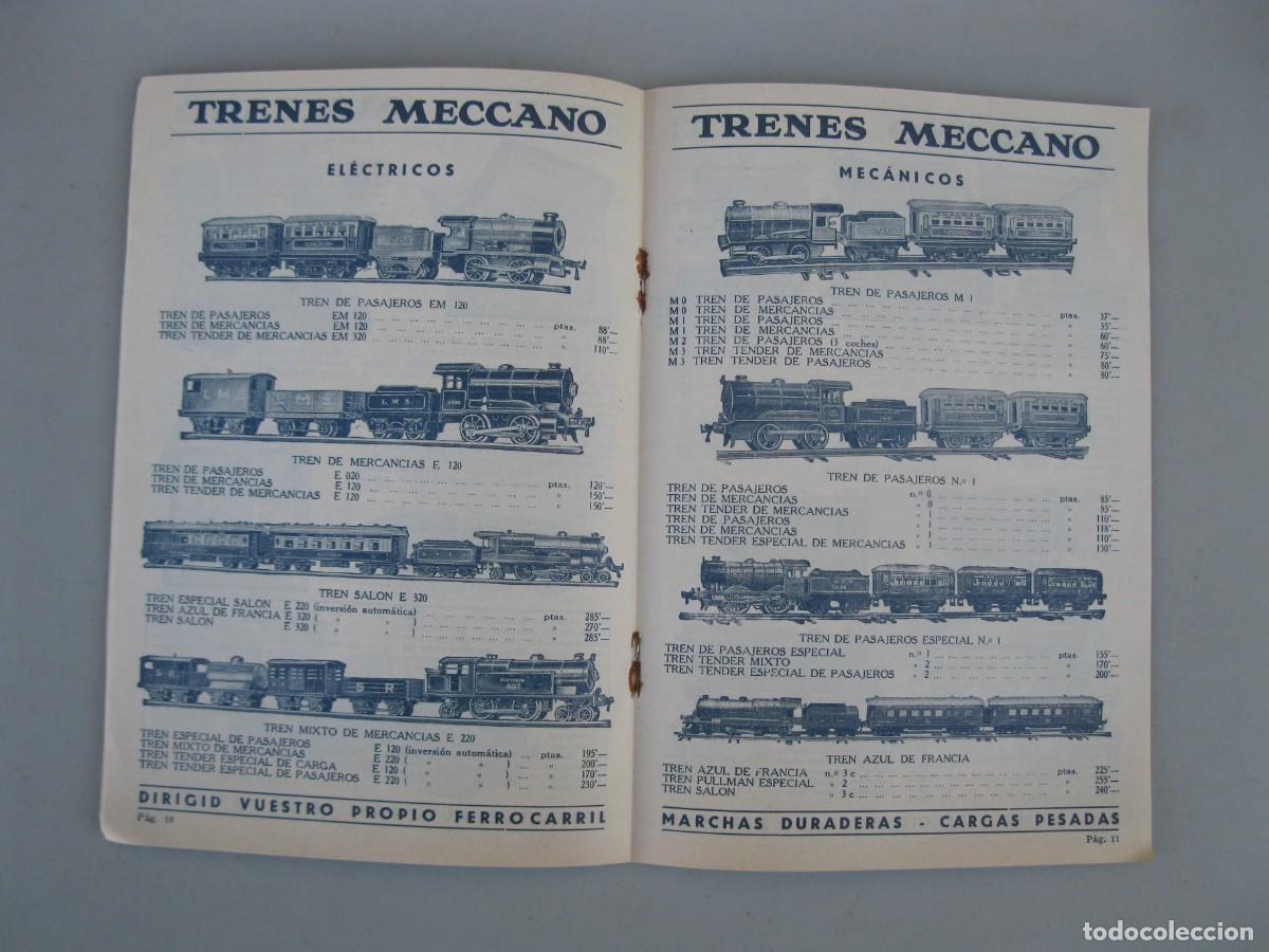 Juegos construcci&oacute;n - Meccano: ANTIGUO CAT&Aacute;LOGO DE MECCANO. - Foto 5