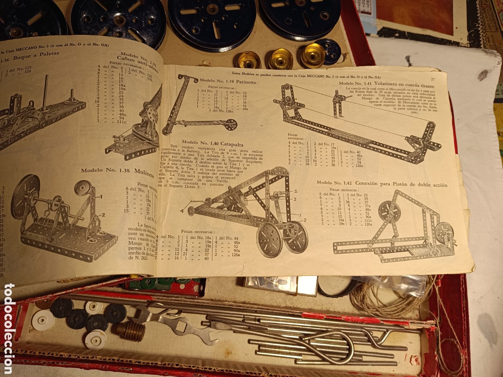 Juegos construcci&oacute;n - Meccano: Meccano espa&ntilde;ol numero 3 - Foto 8