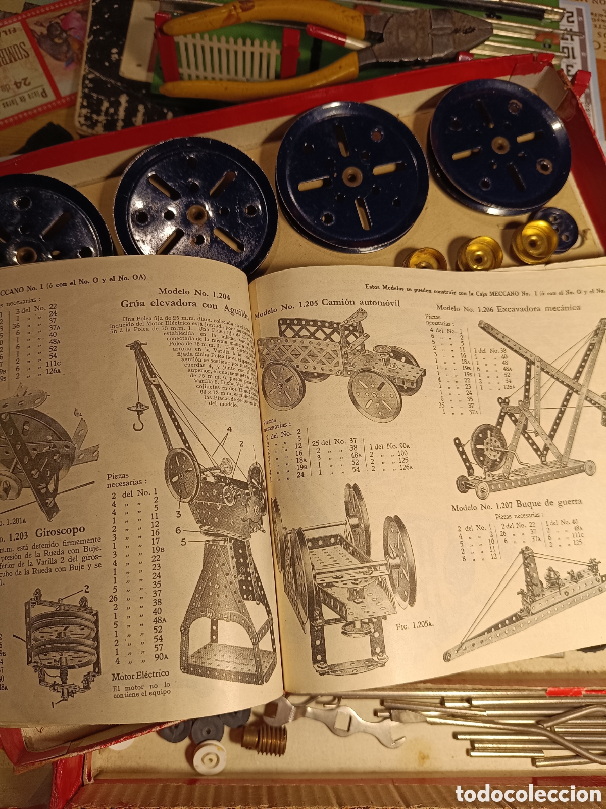 Juegos construcci&oacute;n - Meccano: Meccano espa&ntilde;ol numero 3 - Foto 9