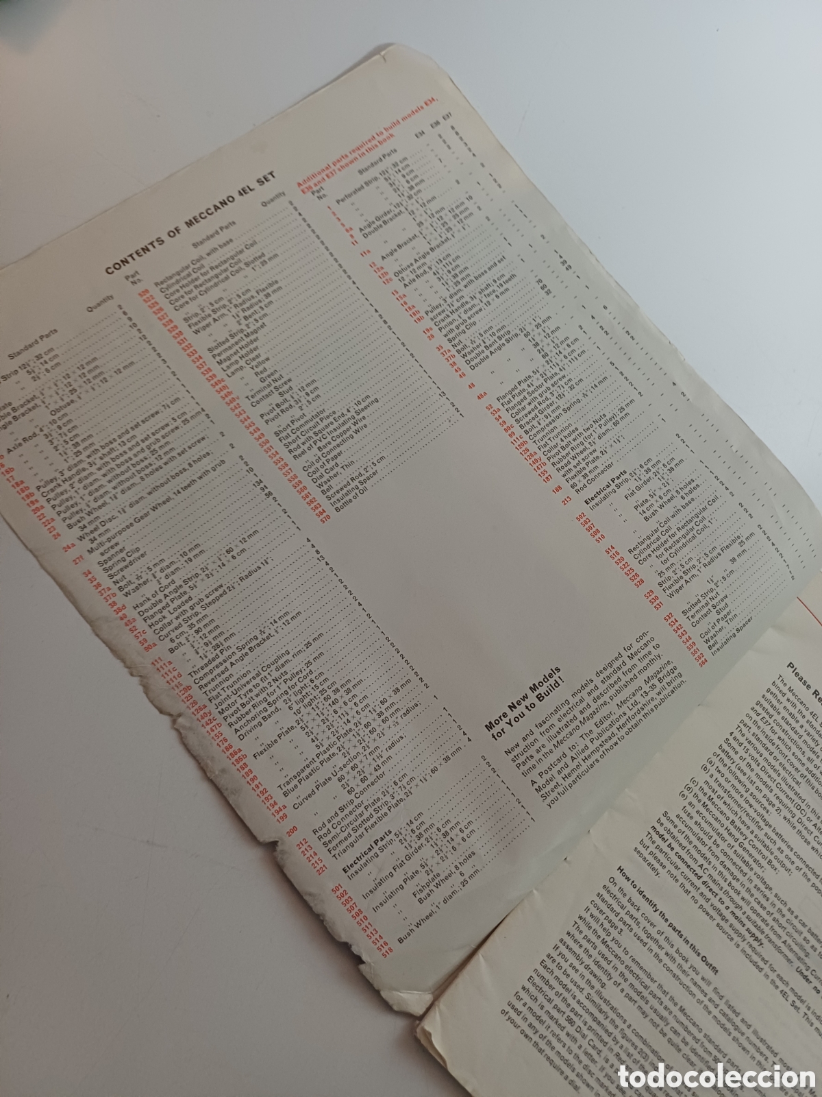 Juegos construcci&oacute;n - Meccano: MECCANO libro de modelo 4EL solo en ingl&eacute;s - Foto 2
