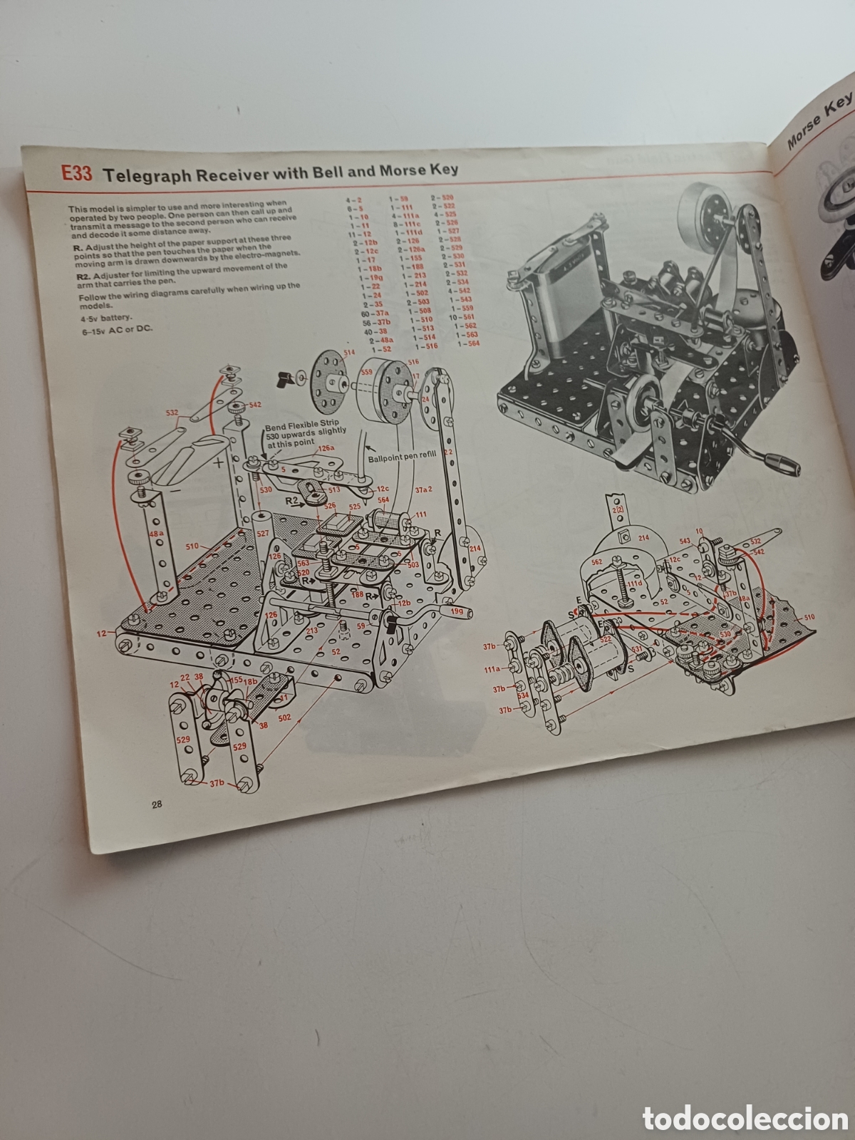 Juegos construcci&oacute;n - Meccano: MECCANO libro de modelo 4EL solo en ingl&eacute;s - Foto 6