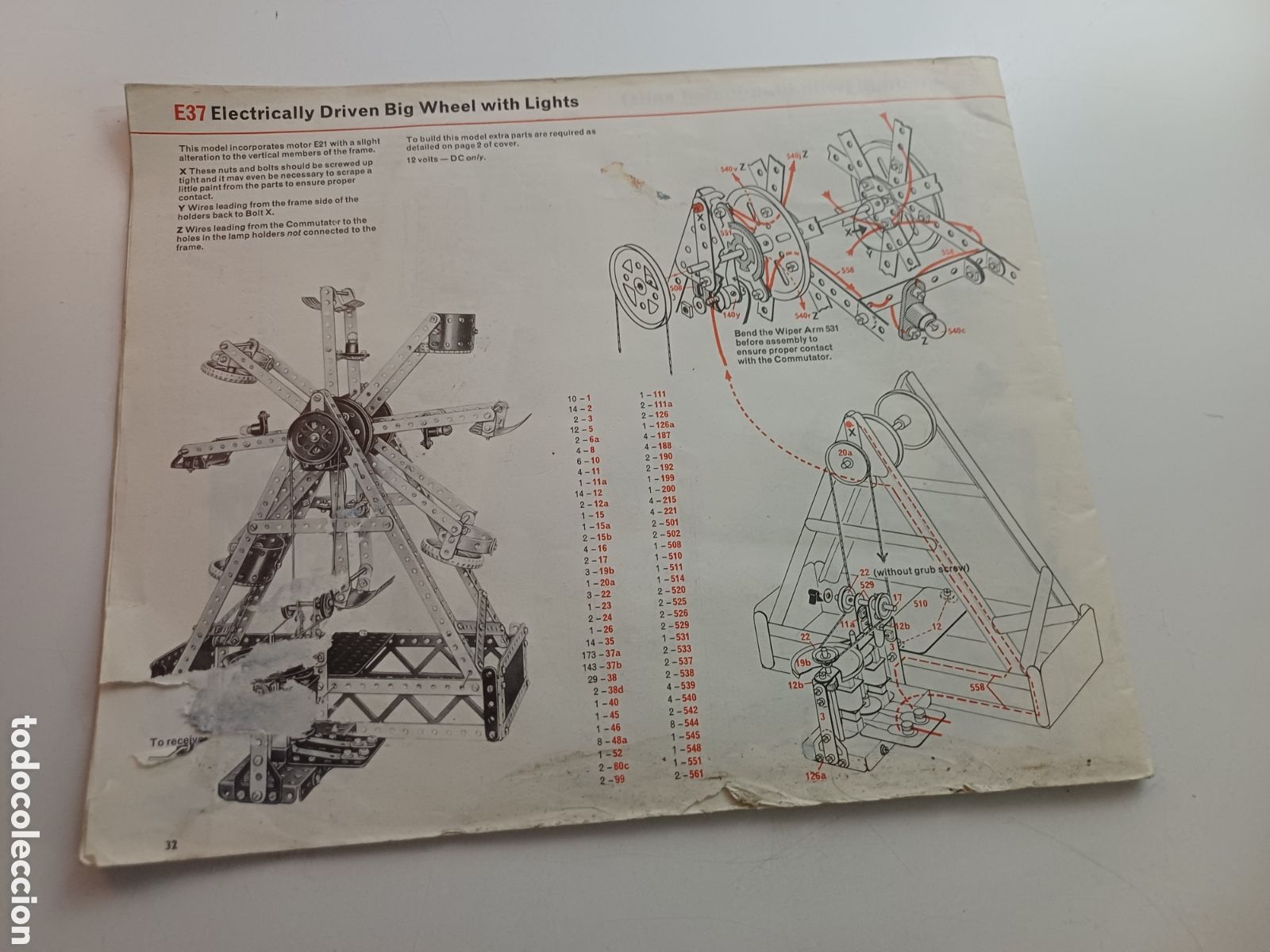 Juegos construcci&oacute;n - Meccano: MECCANO libro de modelo 4EL solo en ingl&eacute;s - Foto 8