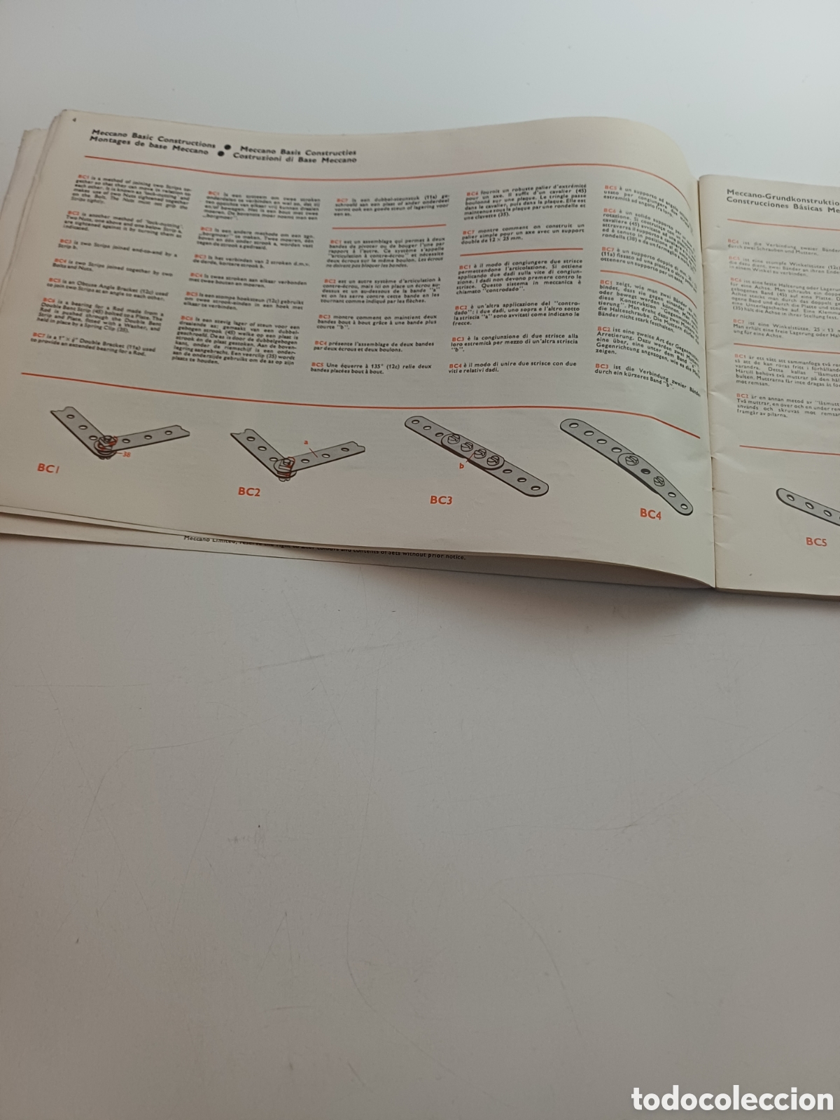 Juegos construcci&oacute;n - Meccano: MECCANO libro de modelo 2 / 3 / 4 en 8 idiomas y CASTELLANO - Foto 4