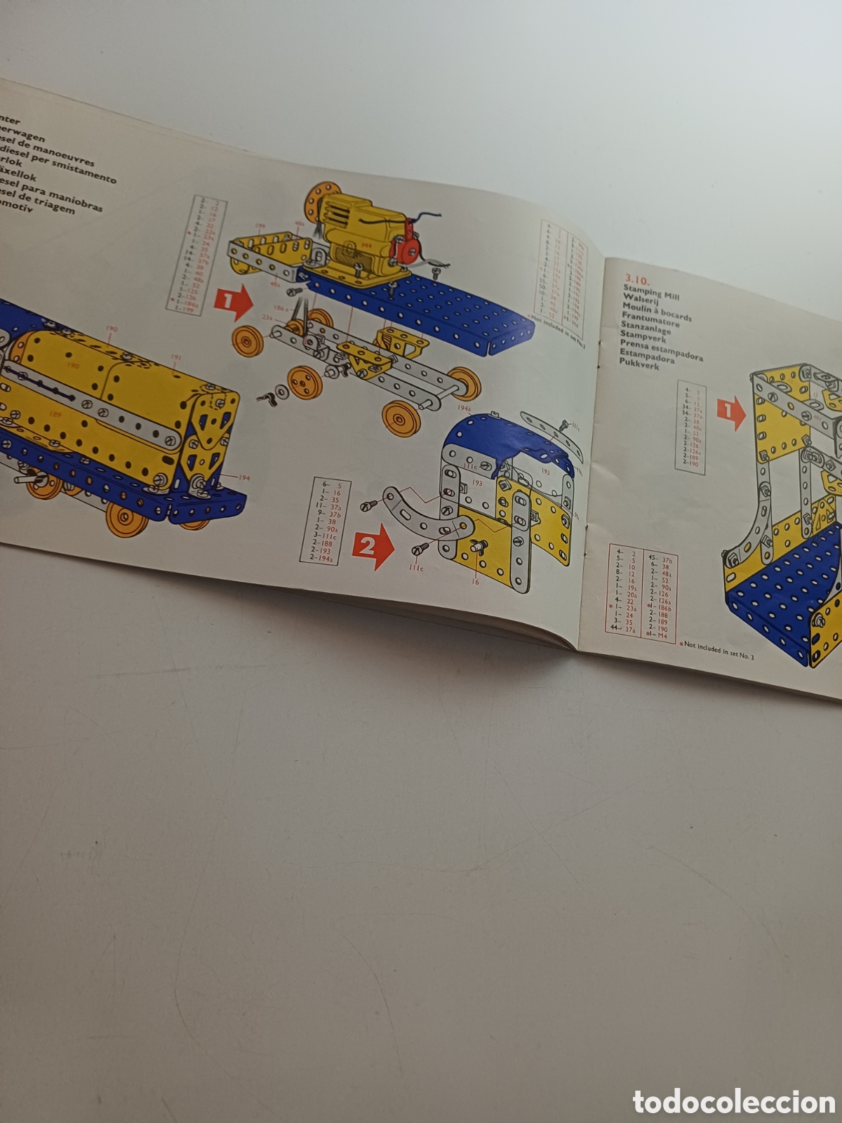 Juegos construcci&oacute;n - Meccano: MECCANO libro de modelo 2 / 3 / 4 en 8 idiomas y CASTELLANO - Foto 5