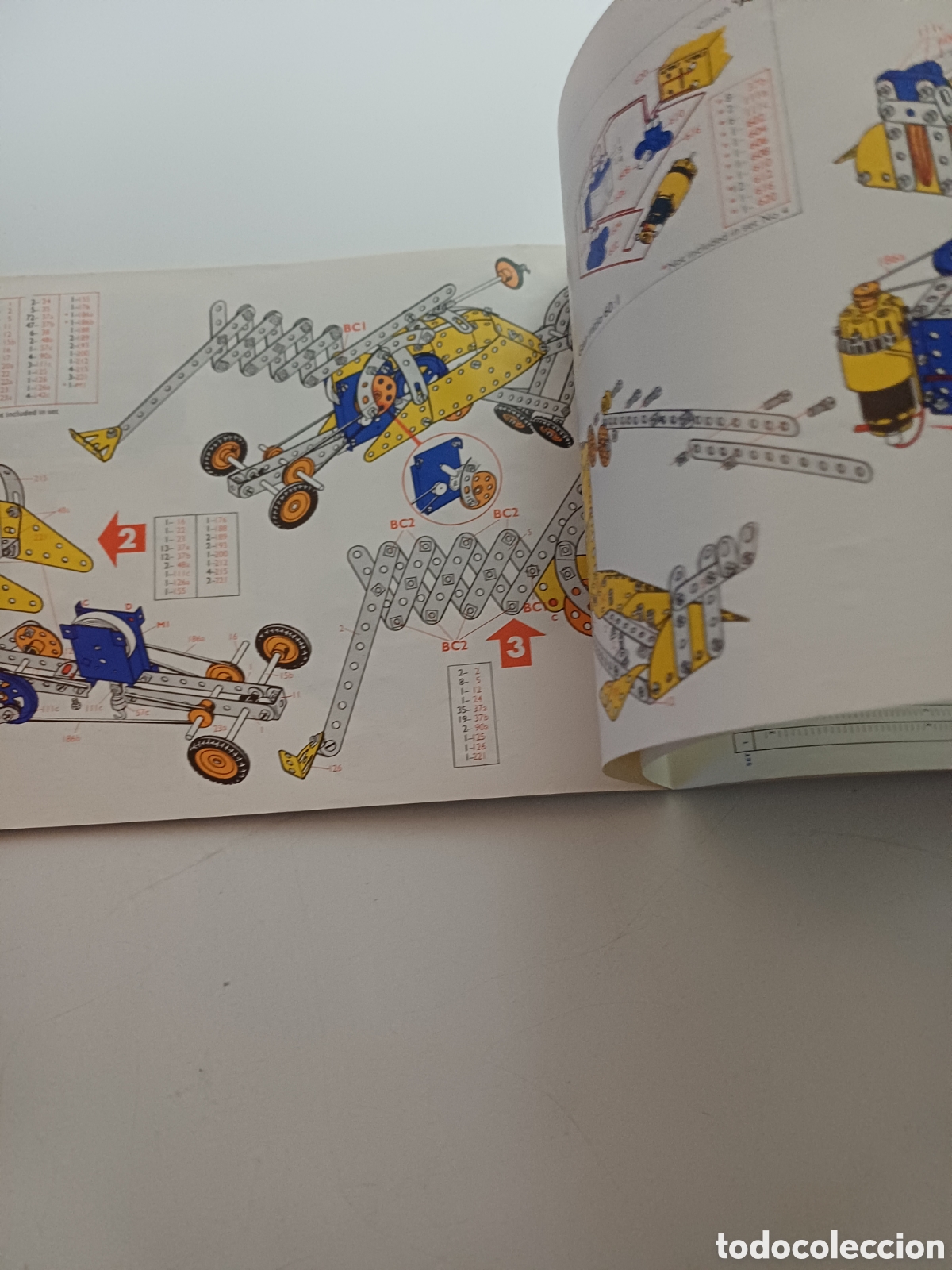Juegos construcci&oacute;n - Meccano: MECCANO libro de modelo 2 / 3 / 4 en 8 idiomas y CASTELLANO - Foto 8