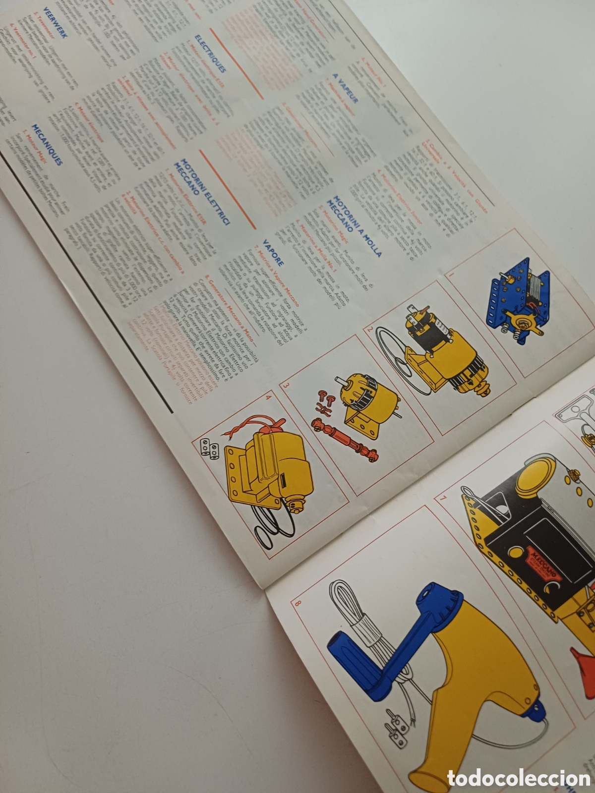 Juegos construcci&oacute;n - Meccano: MECCANO libro de modelo 2 / 3 / 4 en 8 idiomas y CASTELLANO - Foto 10