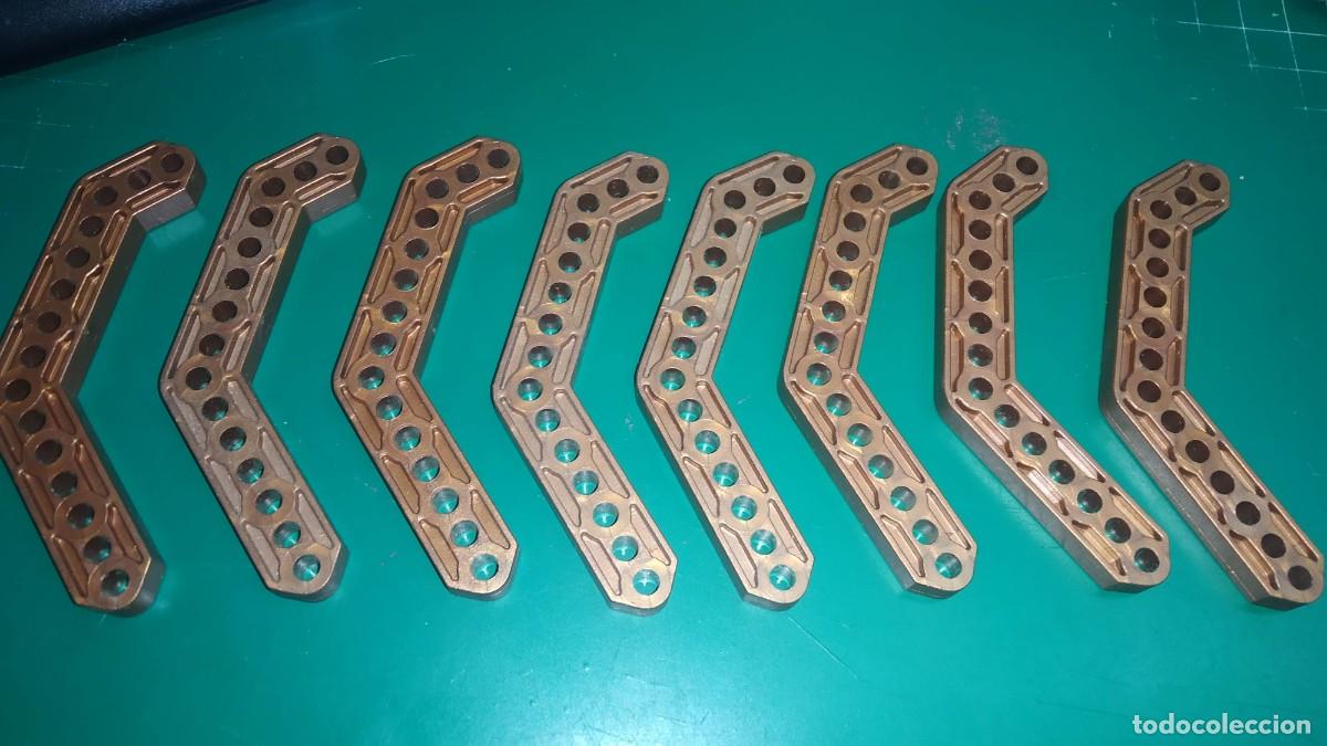 Juegos construcci&oacute;n - Meccano: Meccano. Lote piezas plastico - Foto 1