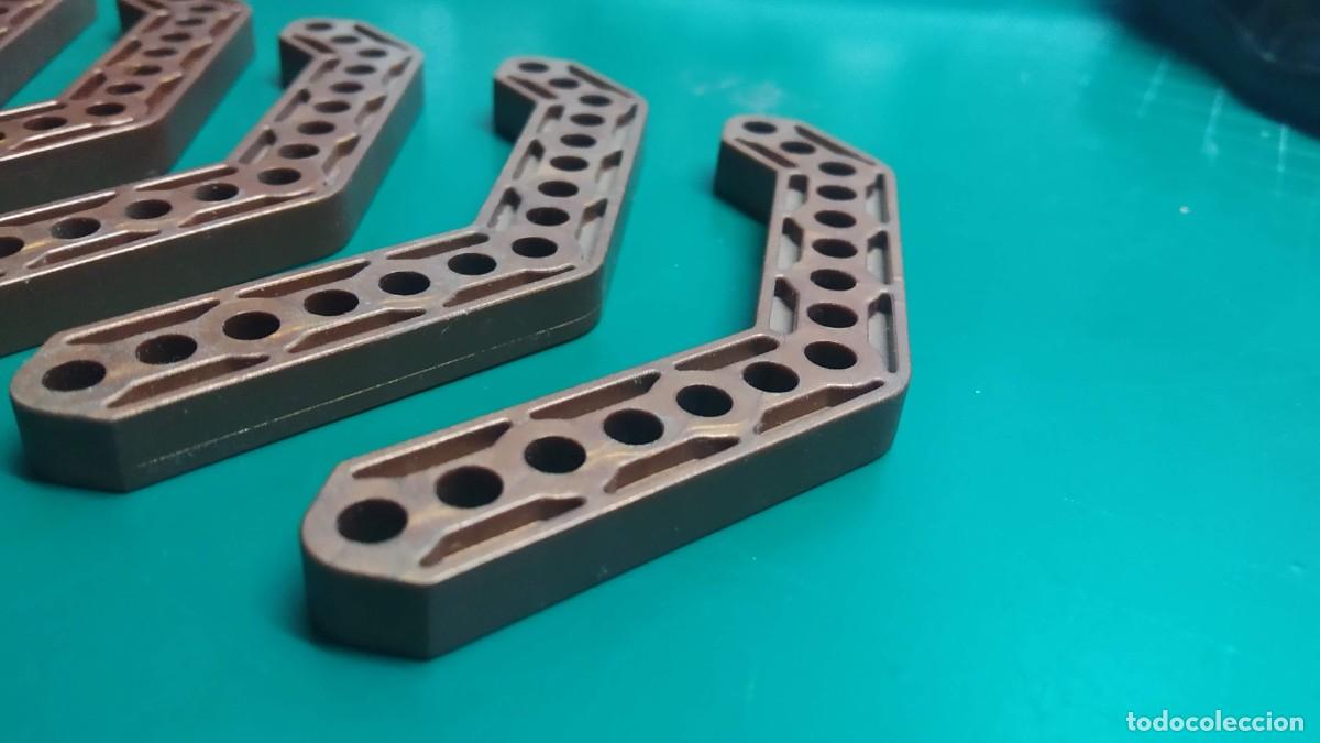 Juegos construcci&oacute;n - Meccano: Meccano. Lote piezas plastico - Foto 3