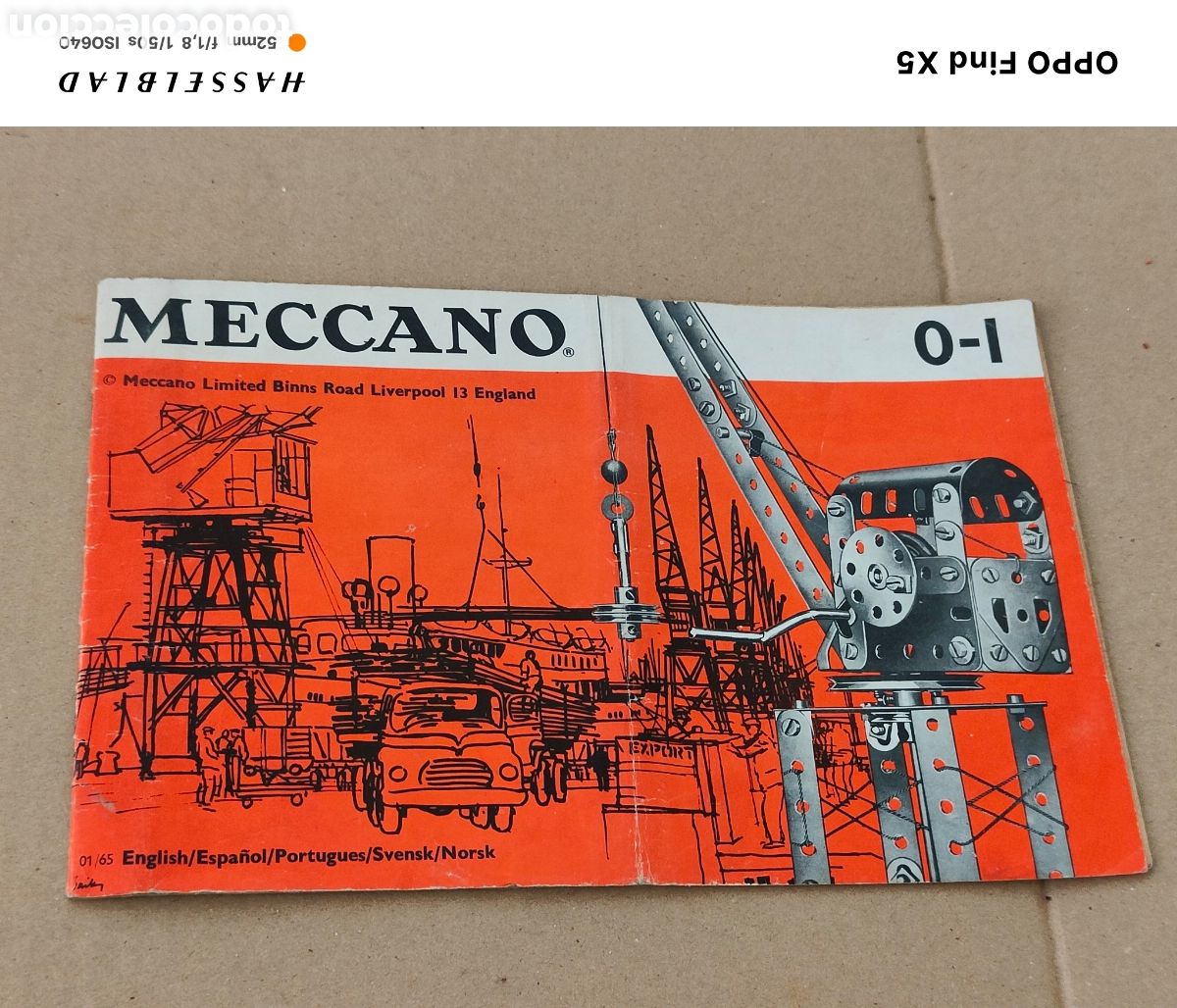Juegos construcci&oacute;n - Meccano: Planos para Meccano modelos 0-1 - Foto 1
