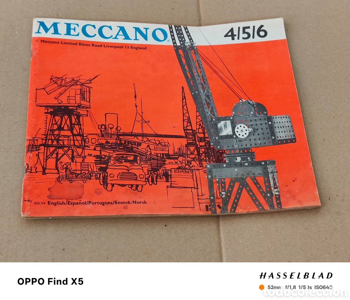 Juegos construcci&oacute;n - Meccano: Plano modelos 4-5-6 de Meccano - Foto 1