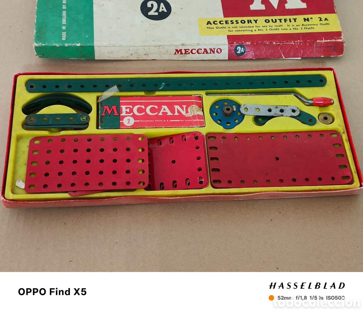 Juegos construcci&oacute;n - Meccano: MECCANO 2A con planos. Usado. - Foto 3