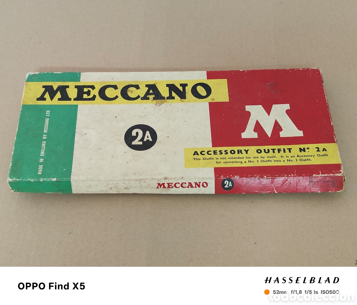 Juegos construcci&oacute;n - Meccano: MECCANO 2A con planos. Usado. - Foto 1