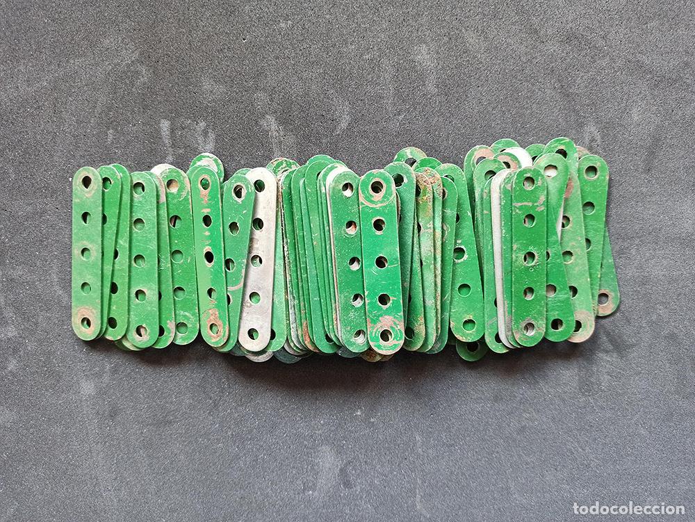 Juegos construcci&oacute;n - Meccano: LOTE DE PIEZAS MECCANO - Foto 1