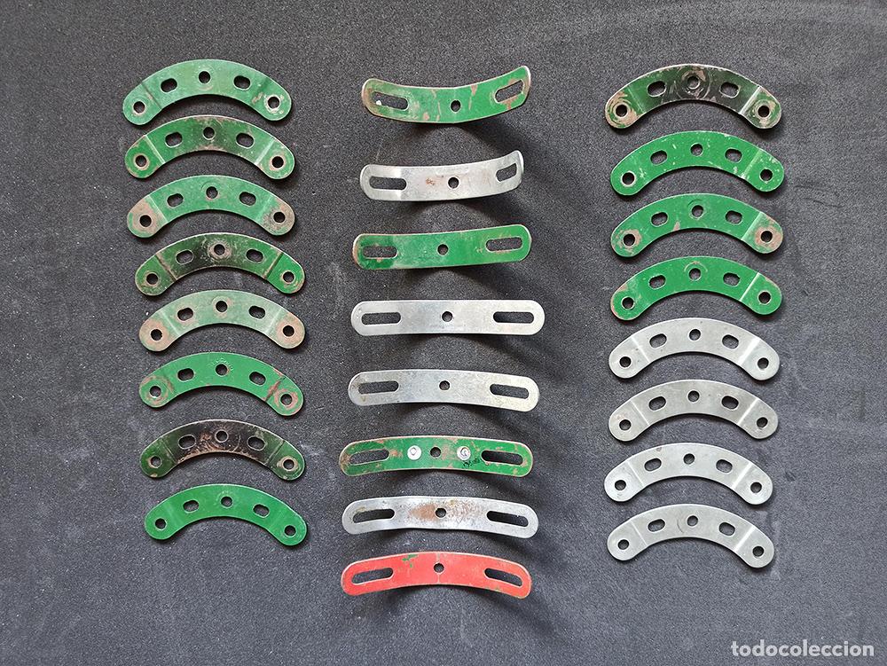 Juegos construcci&oacute;n - Meccano: LOTE DE PIEZAS MECCANO - Foto 1