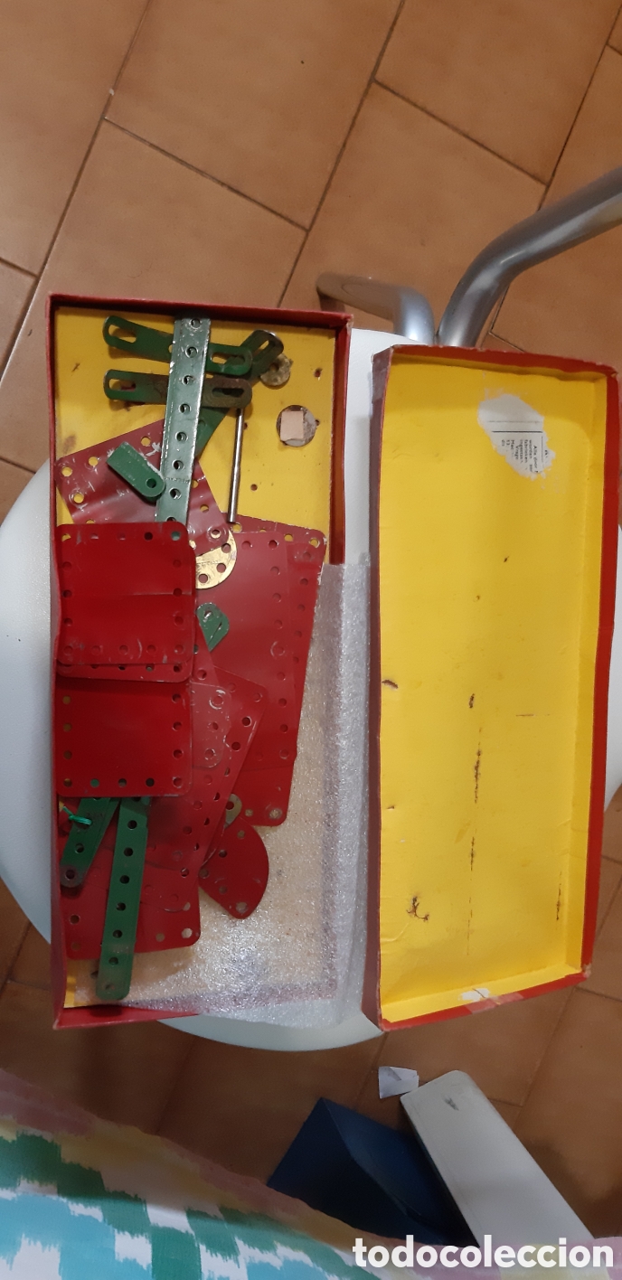 Juegos construcci&oacute;n - Meccano: Meccano 3 cajas antiguas - Foto 5