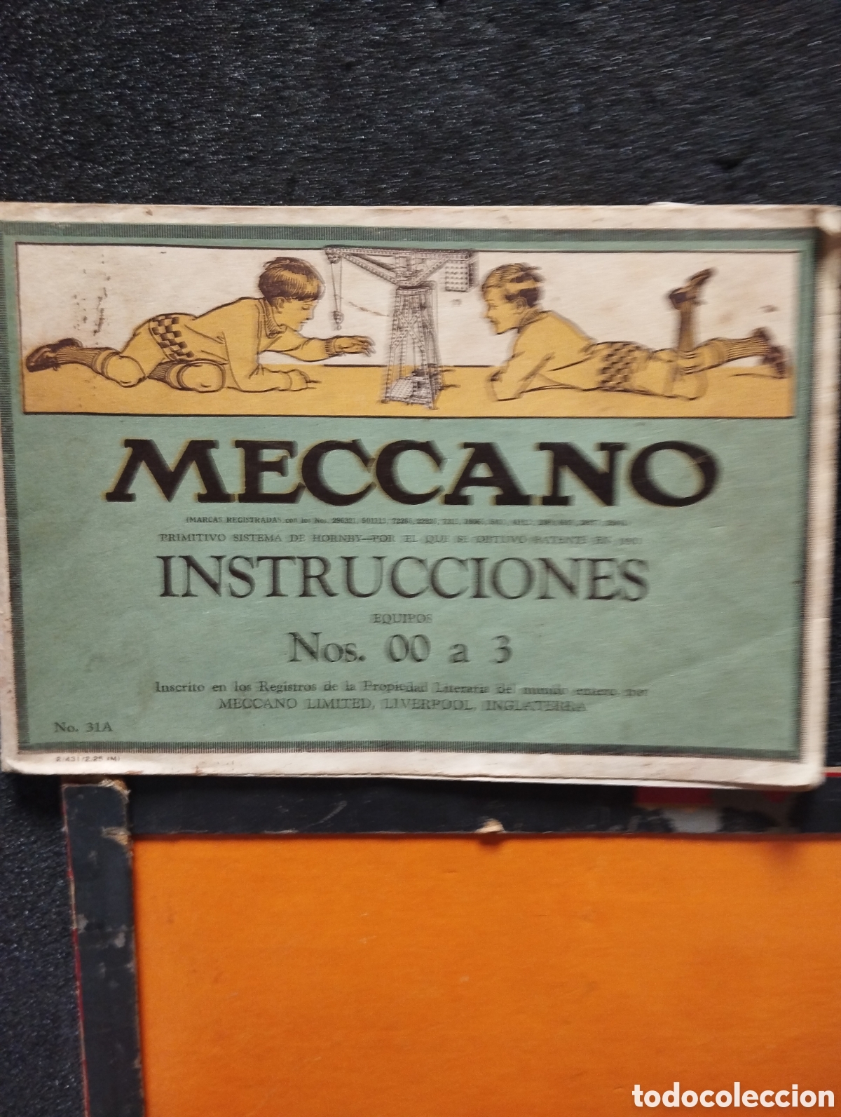 Juegos construcci&oacute;n - Meccano: Lote de antiguo Mecano - Foto 4