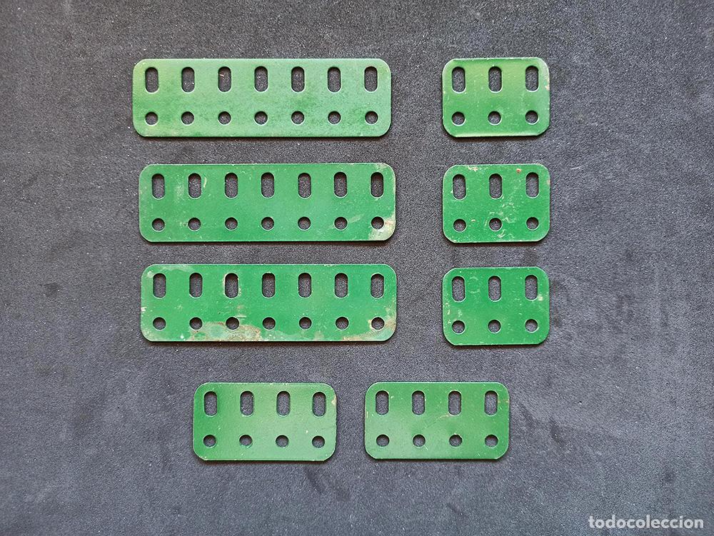 Juegos construcci&oacute;n - Meccano: LOTE DE PIEZAS MECCANO - Foto 1