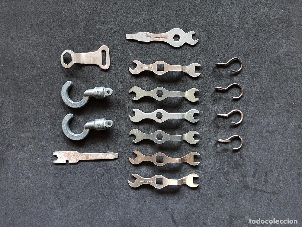 Juegos construcci&oacute;n - Meccano: LOTE DE PIEZAS MECCANO - Foto 1