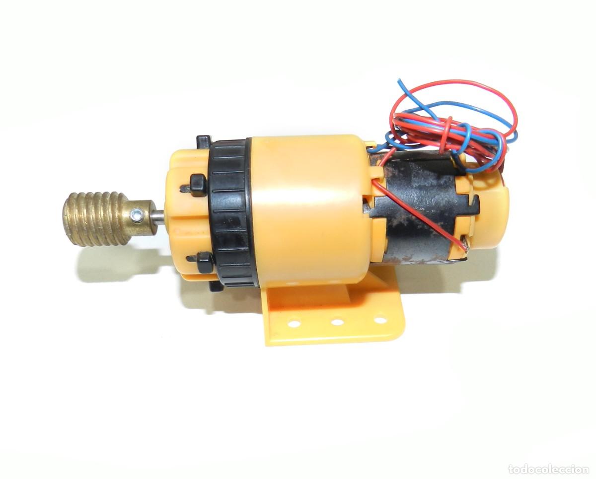 Juegos construcci&oacute;n - Meccano: Motor meccano original, con reductora. - Foto 1