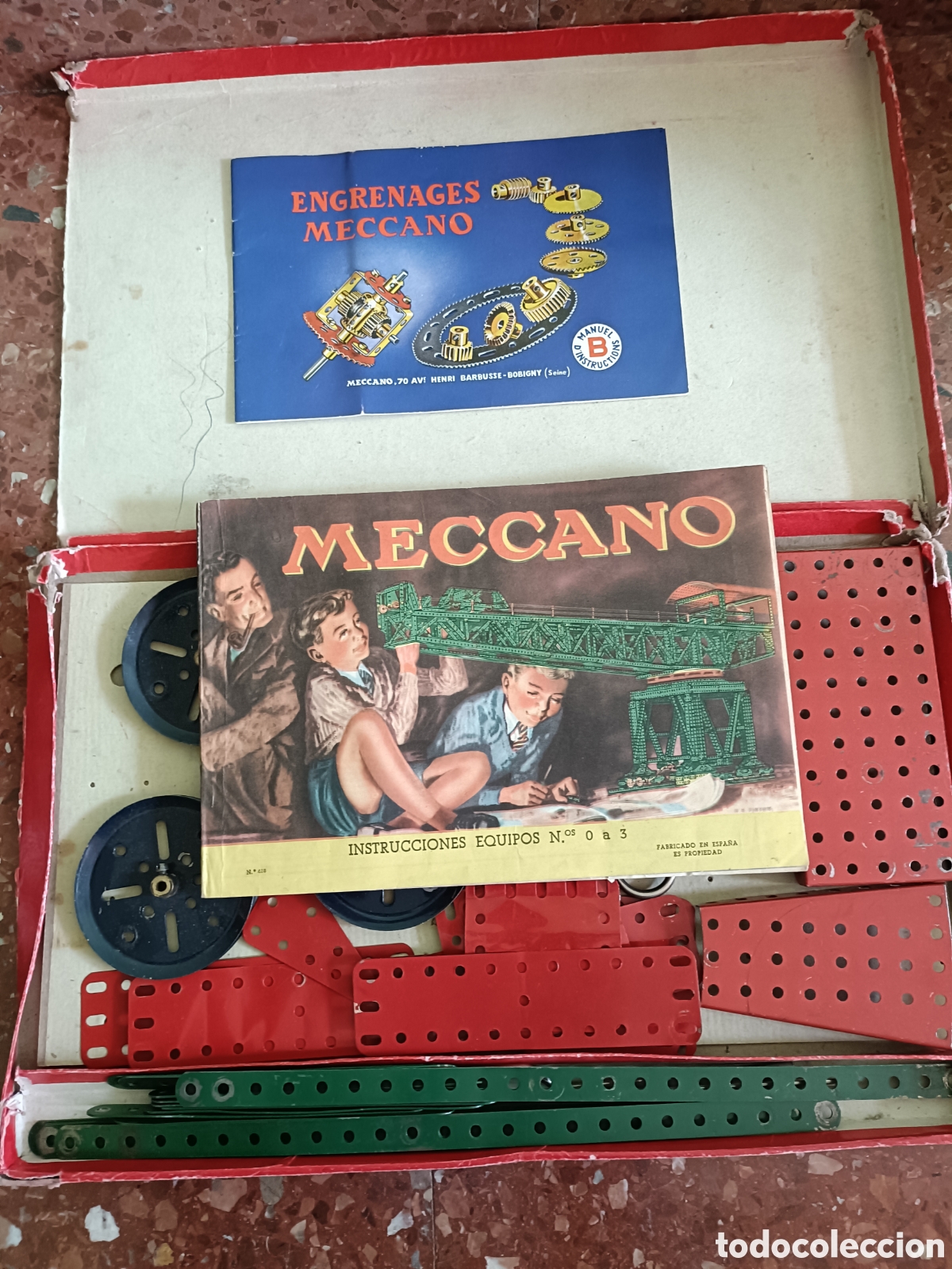 Juegos construcci&oacute;n - Meccano: Meccano lote n&uacute;meros 1, 3 y 4 - Foto 2