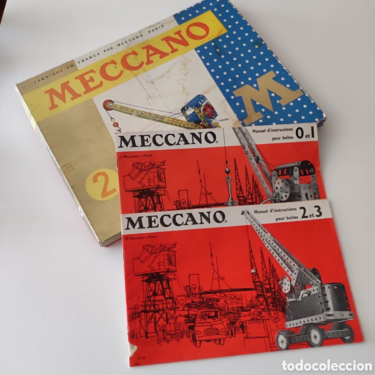 Juegos construcci&oacute;n - Meccano: Meccano n&uacute;mero 2 franc&eacute;s - Foto 2