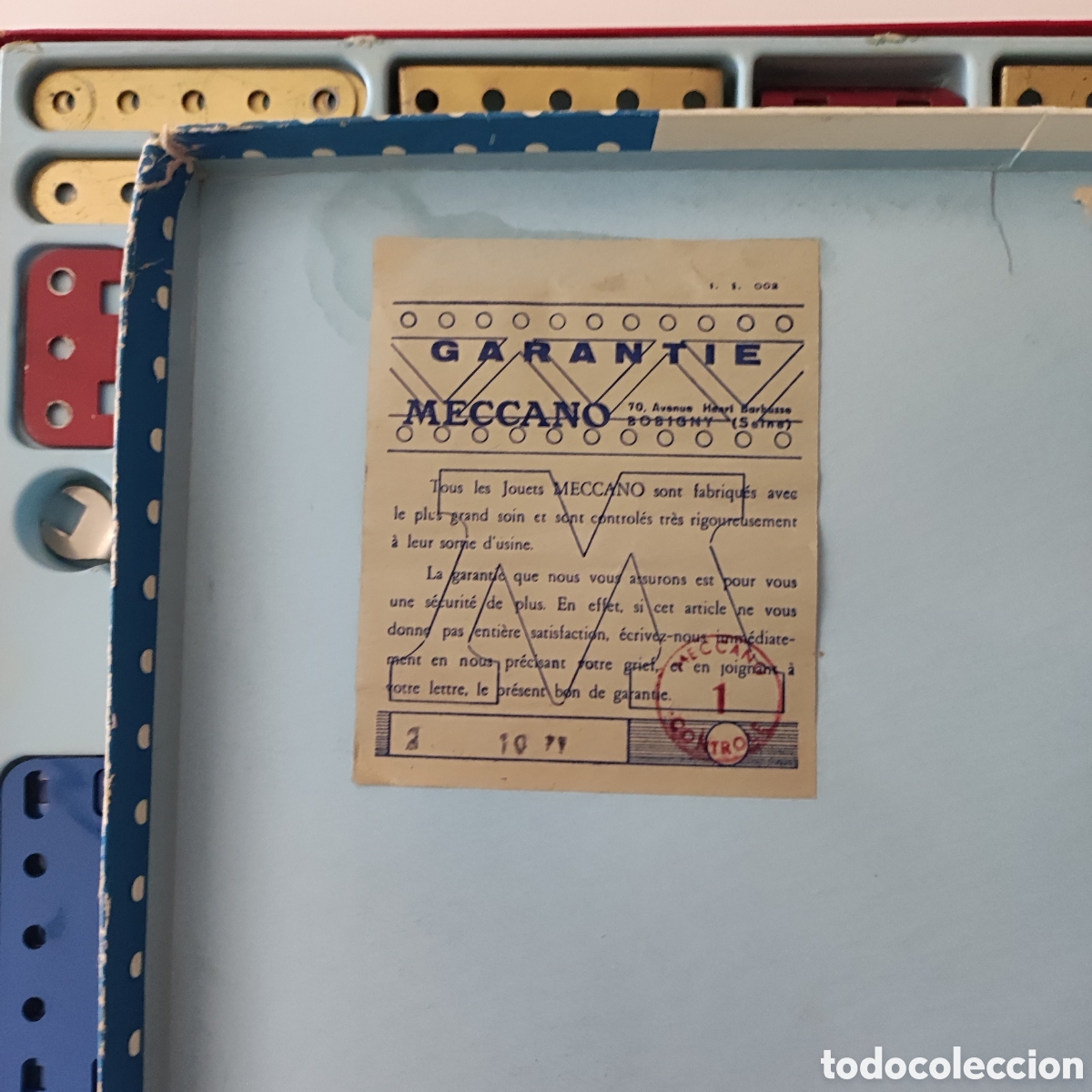 Juegos construcci&oacute;n - Meccano: Meccano n&uacute;mero 2 franc&eacute;s - Foto 3