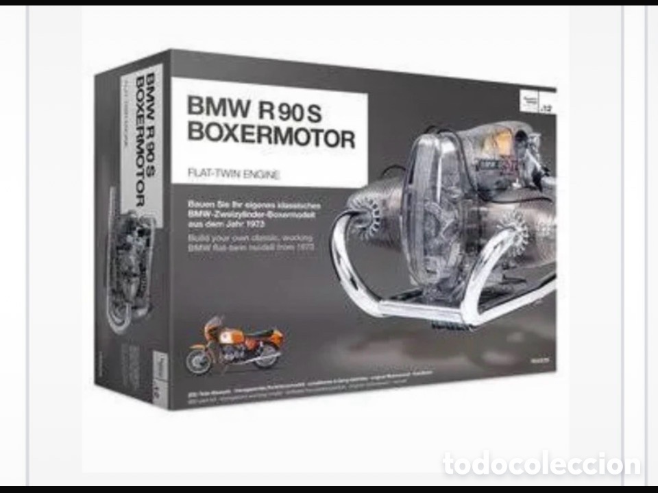 Juegos construcci&oacute;n - Meccano: Motor r&eacute;plica BMW r90 - Foto 3
