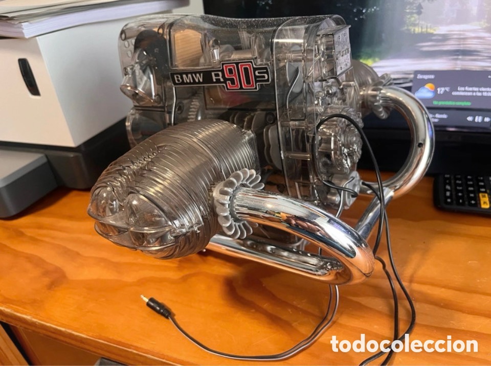 Juegos construcci&oacute;n - Meccano: Motor r&eacute;plica BMW r90 - Foto 1