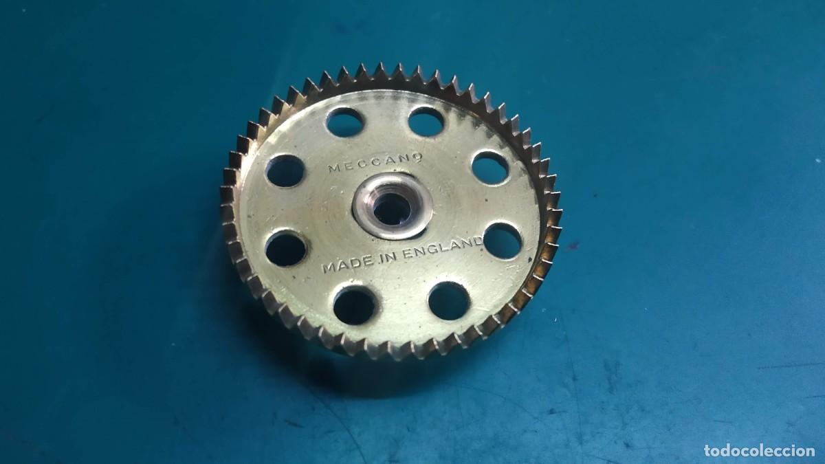 Juegos construcci&oacute;n - Meccano: Meccano parte 28. Rueda dentada catalina. 50 dientes