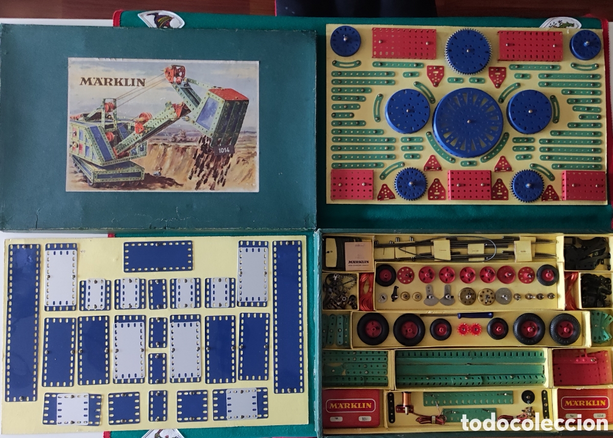 Juegos construcci&oacute;n - Meccano: Gran Meccano Marklin 1014. A&ntilde;o 1959