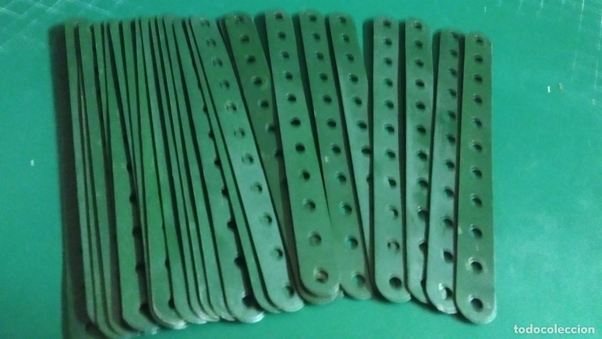 Juegos construcci&oacute;n - Meccano: Meccano. 25 Tiras planas 11 agujeros. Parte n&ordm;2