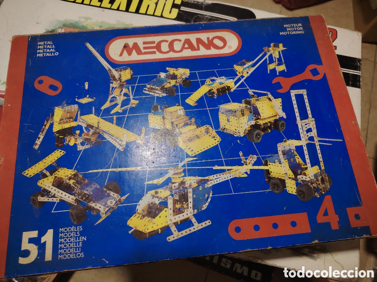Juegos construcci&oacute;n - Meccano: Meccano 4 51 modelos