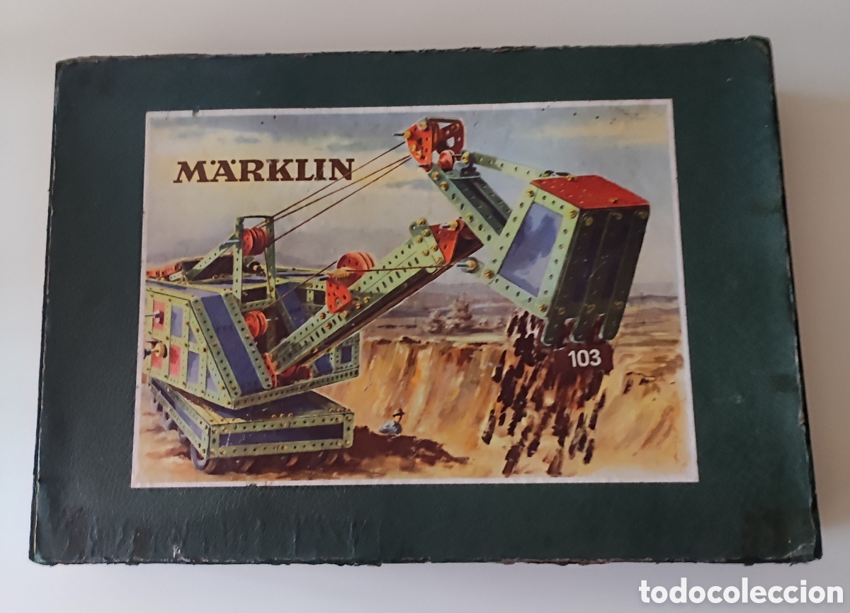 Juegos construcci&oacute;n - Meccano: Gran Meccano Marklin Metal. A&ntilde;o 1959