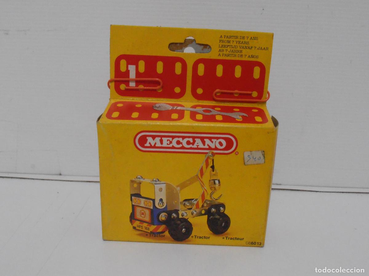 Juegos construcci&oacute;n - Meccano: CAJA TRACTOR MECCANO , NUEVO A ESTRENAR, ANTIGUA JUGUETERIA, 1981, MADE IN SPAIN