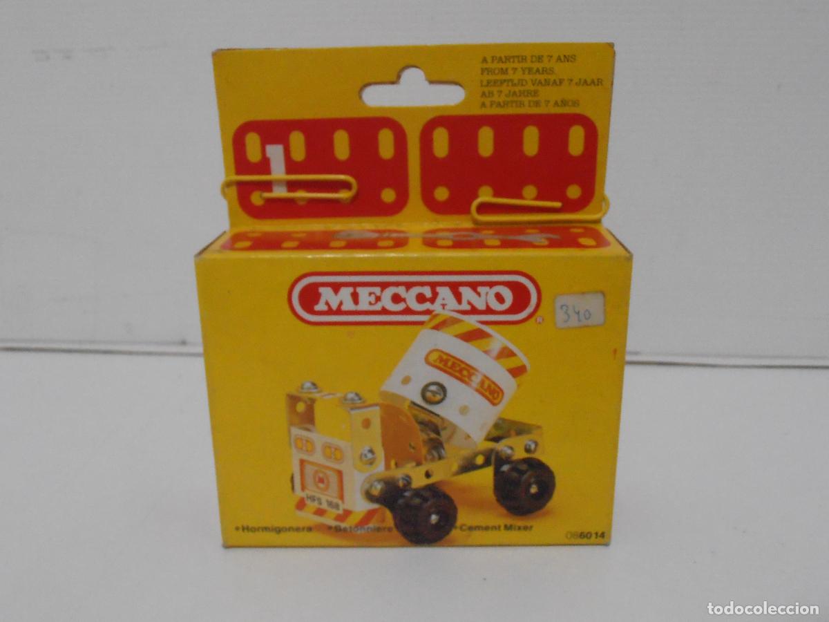 Juegos construcci&oacute;n - Meccano: CAJA HORMIGONERA MECCANO , NUEVO A ESTRENAR, ANTIGUA JUGUETERIA, 1981, MADE IN SPAIN