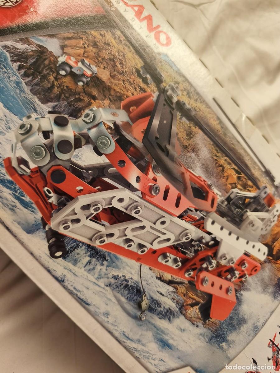 Juegos construcci&oacute;n - Meccano: Meccano . 16211 . Maker System . Aerial Rescue (Secours A&eacute;rien) . 2016 . Caja original