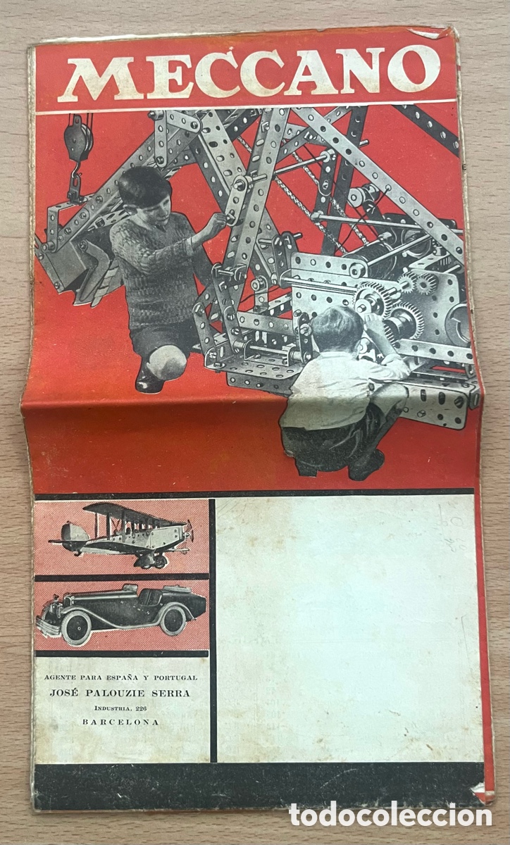 Juegos construcci&oacute;n - Meccano: GRAN CATALOGO TRENES MECCANO (HORNBY) - 52 X 74 CM