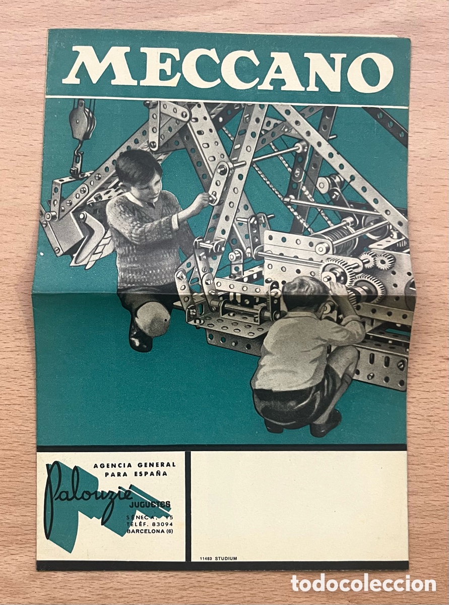 Juegos construcci&oacute;n - Meccano: CATALOGO MECCANO - GRANDES CONCURSOS DE MODELOS - PALOUZI&Eacute; JUGUETES