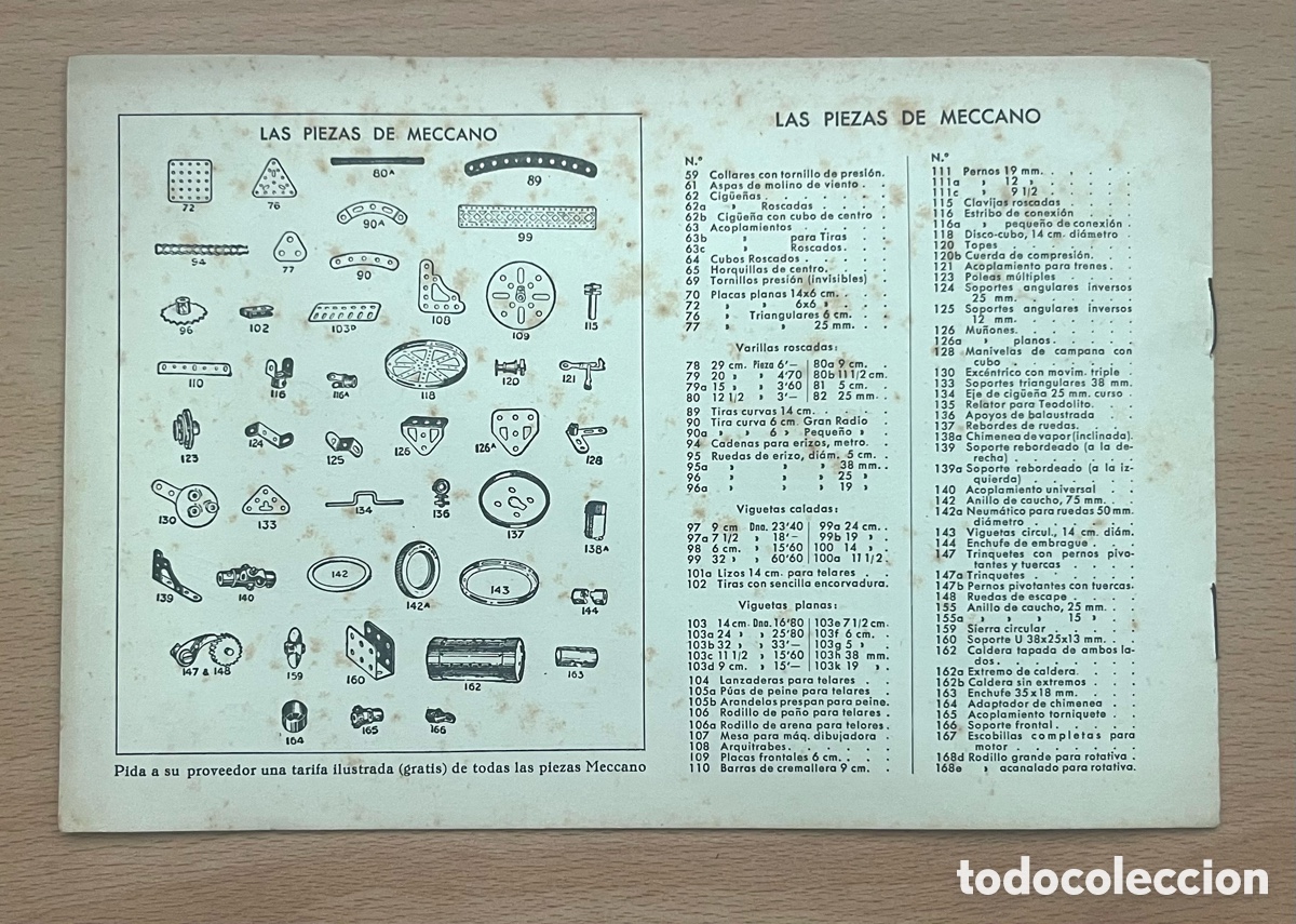 Juegos construcci&oacute;n - Meccano: CATALOGO MECCANO - TELAR AUTOM&Aacute;TICA, SUPERMODELO - Foto 3