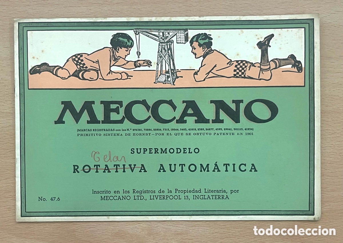 Juegos construcci&oacute;n - Meccano: CATALOGO MECCANO - TELAR AUTOM&Aacute;TICA, SUPERMODELO - Foto 1