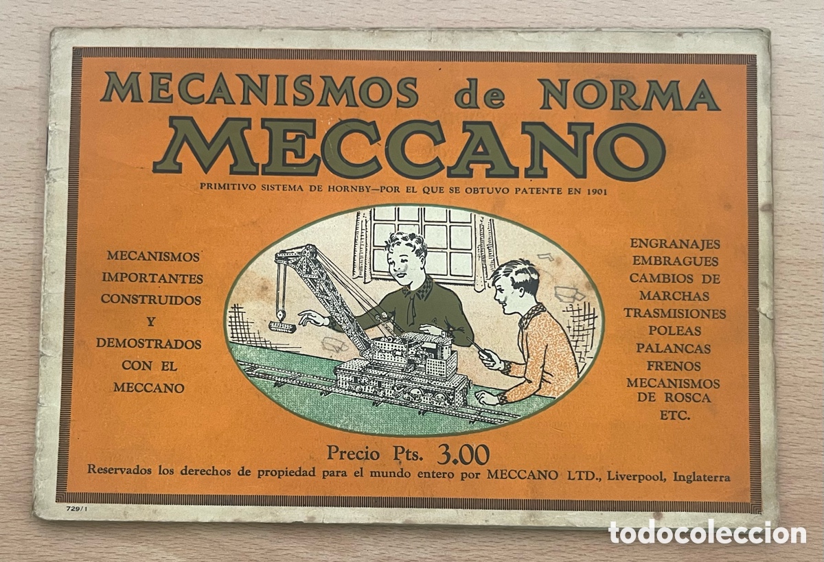 Juegos construcci&oacute;n - Meccano: CATALOGO MECCANO MECANISMOS DE NORMA - Foto 1