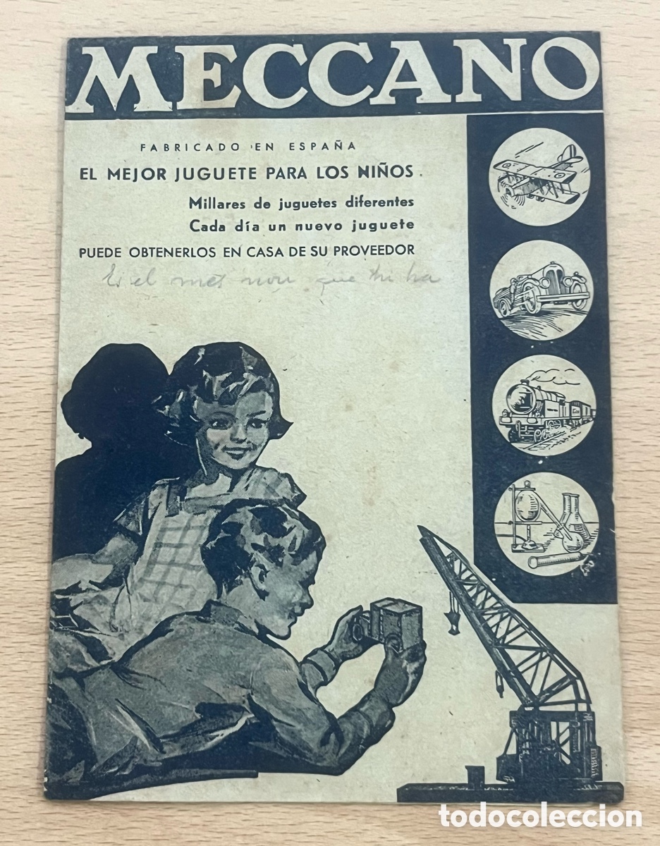 Juegos construcci&oacute;n - Meccano: FOLLETO MECCANO - PIEZAS SUELTAS - PRECIOS