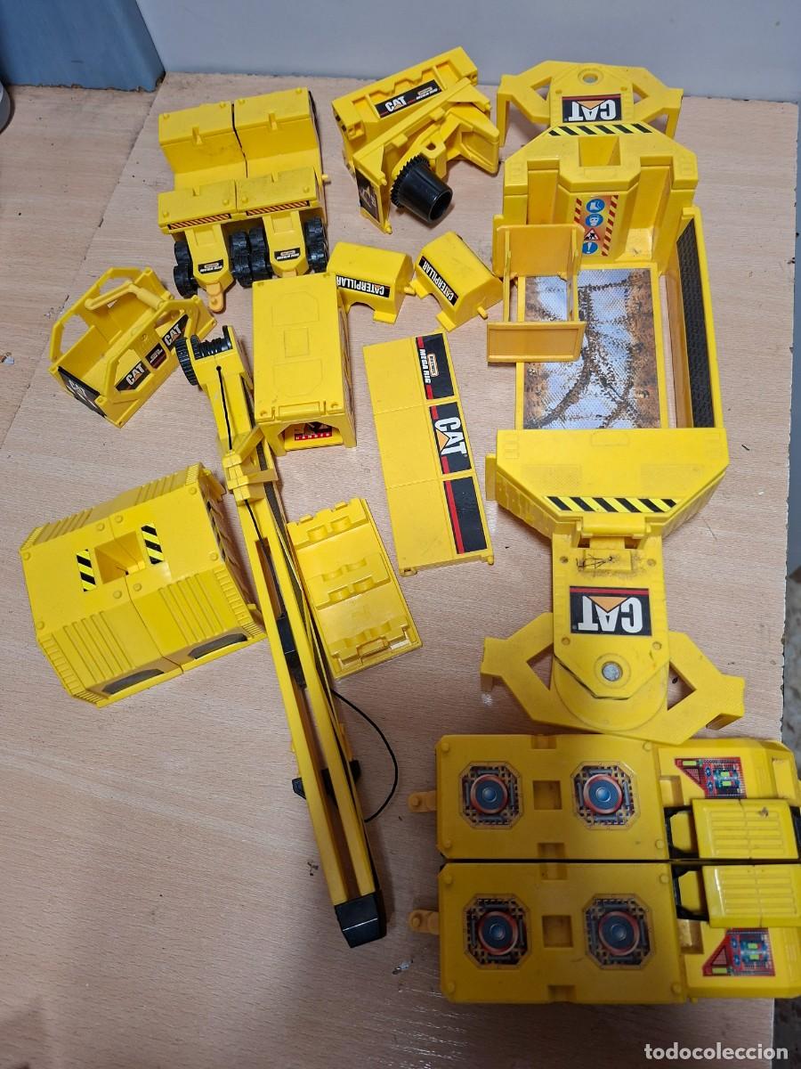 Juegos construcci&oacute;n - Meccano: Lote Piezas Caterpillar Mega Rig Hot Wheels (1996) - Incompleto