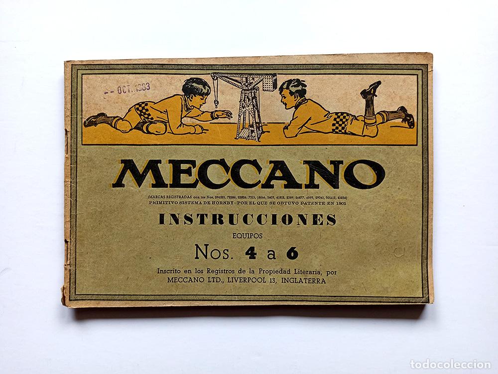 Juegos construcci&oacute;n - Meccano: INSTRUCCIONES MECCANO ( EQUIPOS 4 A 6 )
