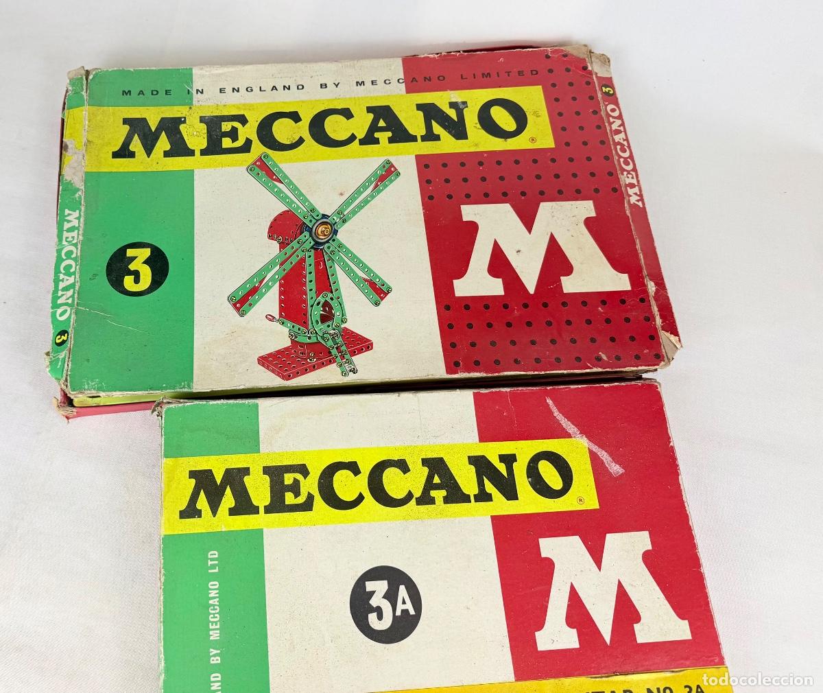 Juegos construcci&oacute;n - Meccano: 2 Cajas de Meccano 3A y 3 - Foto 2