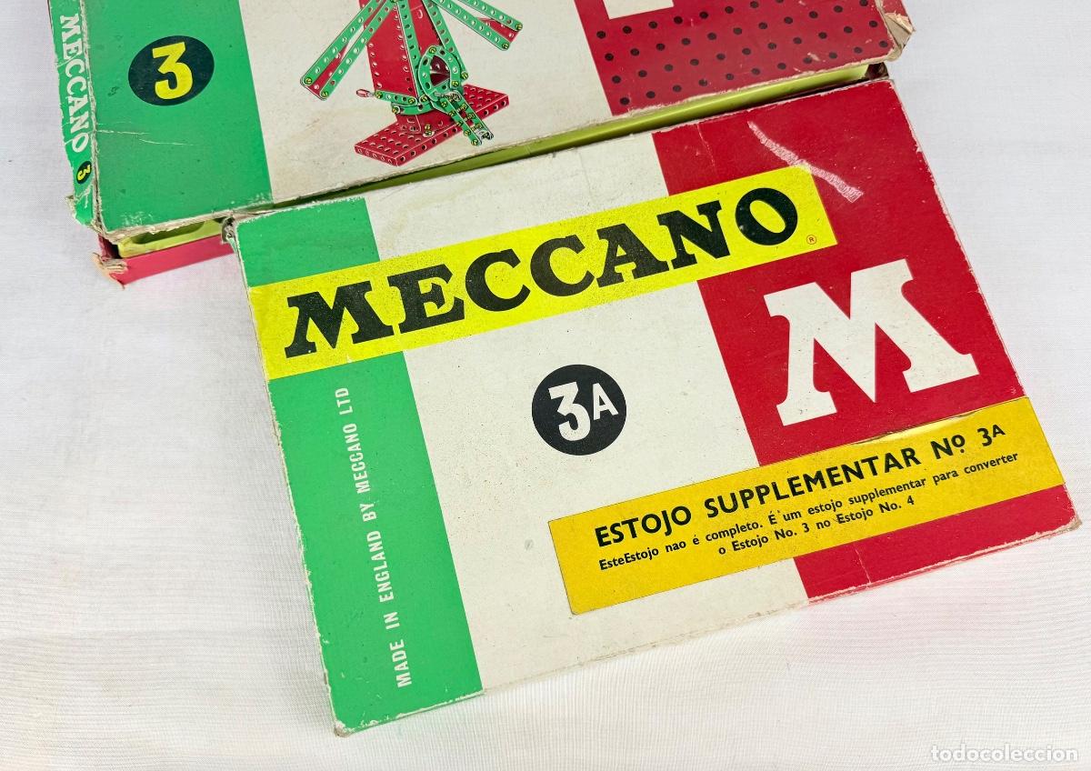 Juegos construcci&oacute;n - Meccano: 2 Cajas de Meccano 3A y 3 - Foto 3