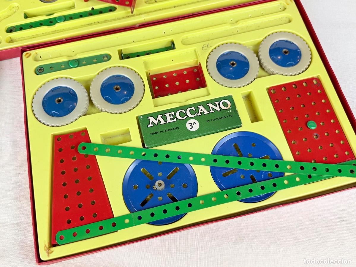 Juegos construcci&oacute;n - Meccano: 2 Cajas de Meccano 3A y 3 - Foto 5