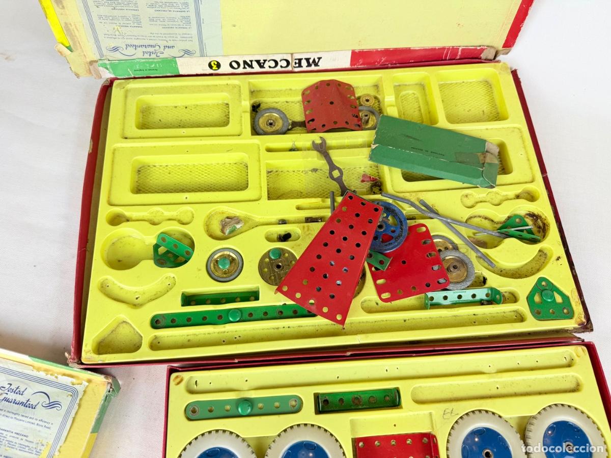 Juegos construcci&oacute;n - Meccano: 2 Cajas de Meccano 3A y 3 - Foto 6