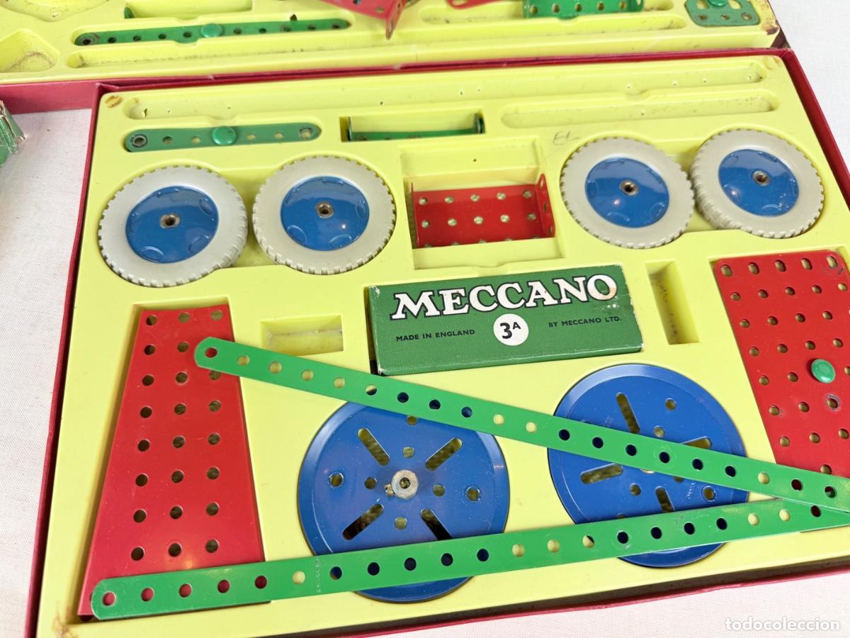 Juegos construcci&oacute;n - Meccano: 2 Cajas de Meccano 3A y 3 - Foto 7